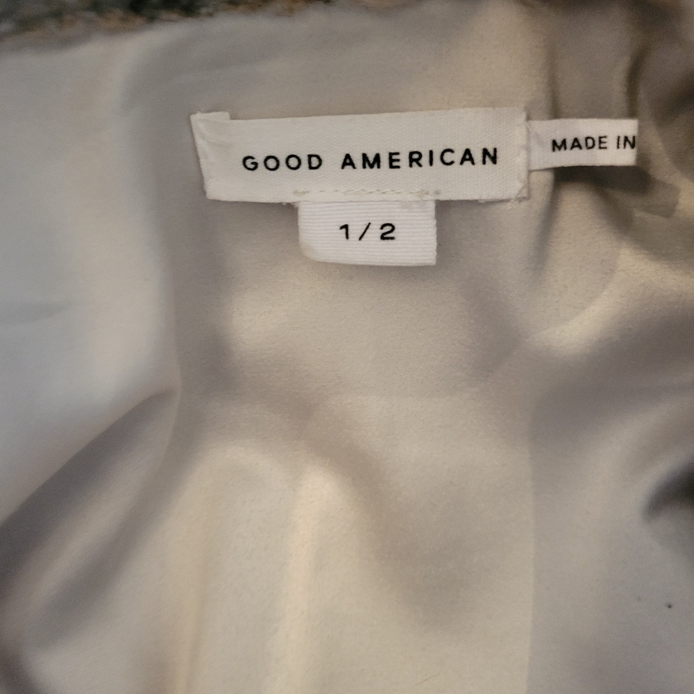 Plaid Women's Jacket in Black and Cream - Picture 5 of 5